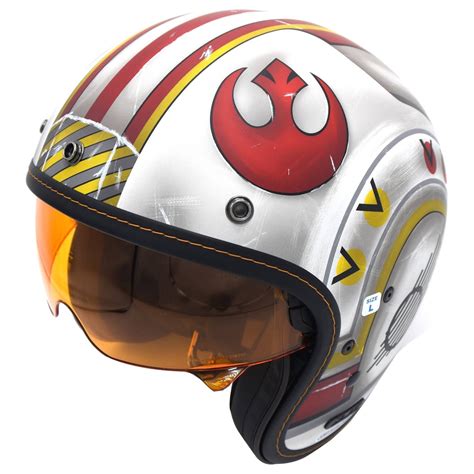 x wing fighter motorcycle helmet.